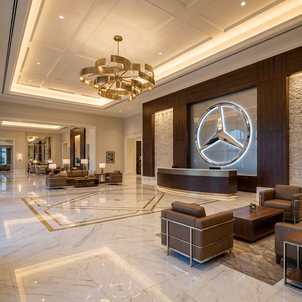 Mercedes-Benz Inspired Lobby